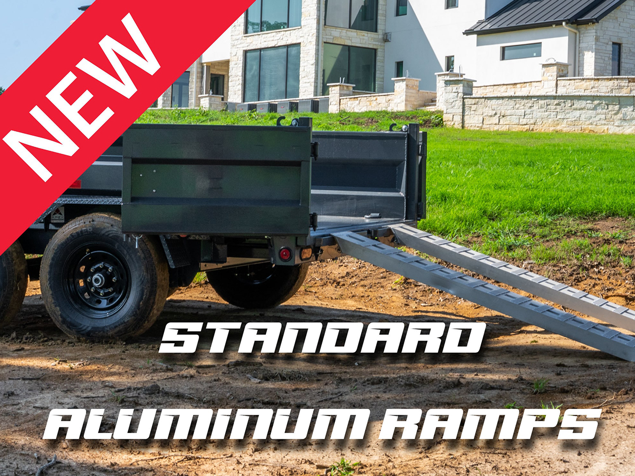 ON SALE - Iron Bull 8.5x16 TripAx 21K DOD Deckover Dump Trailer - DDP